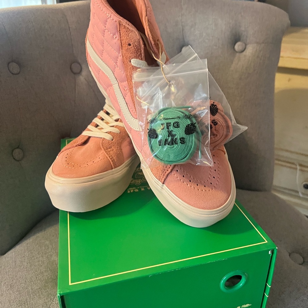 Vans Pink Joe Fresh Goods Edition Sk8 - Picture 9 of 9